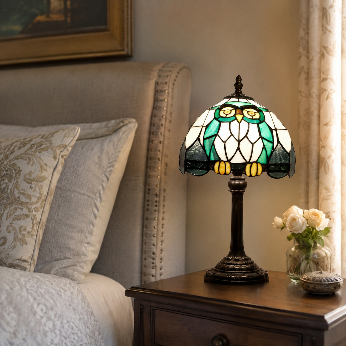 Lampe de chevet Hibou