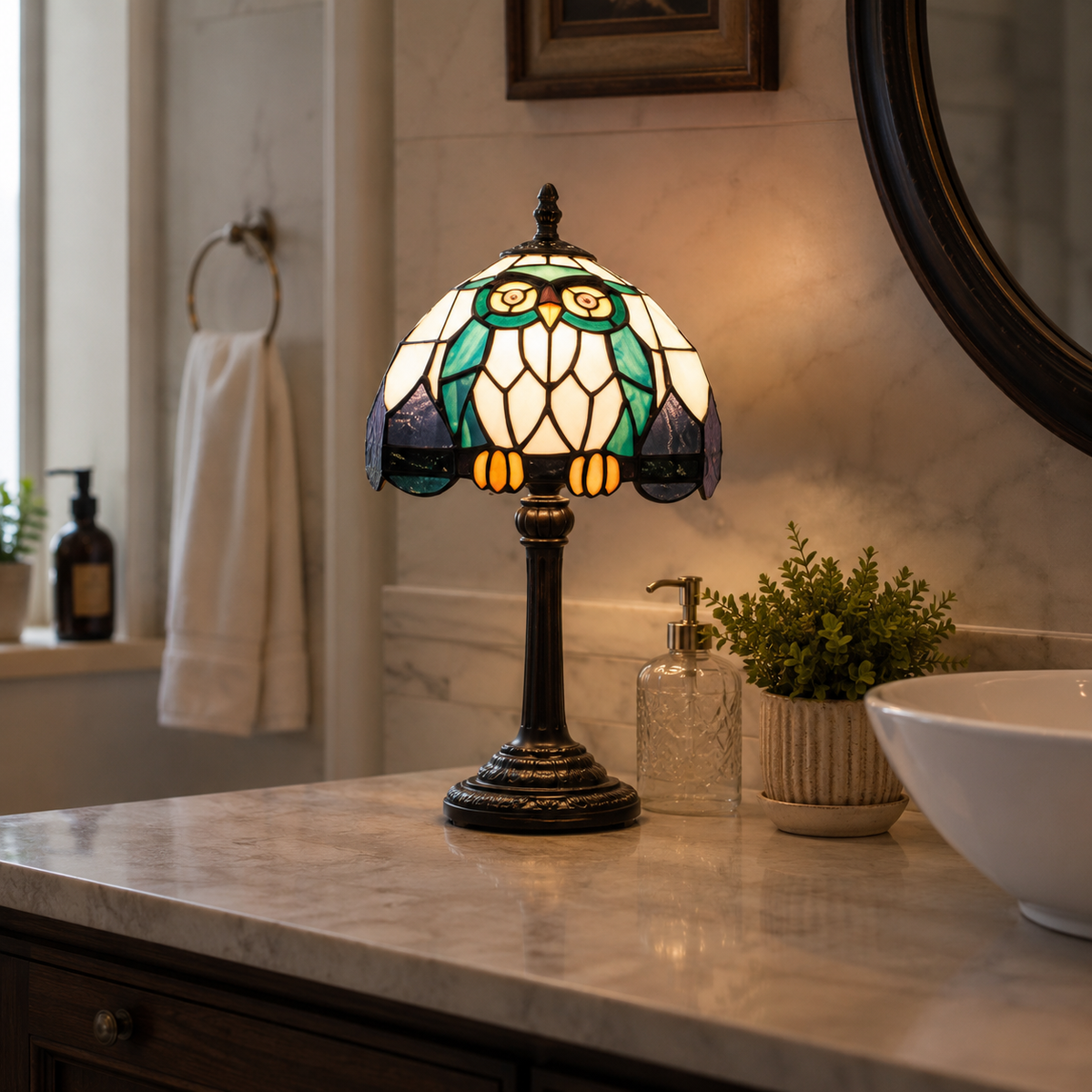 Lampe de chevet Hibou