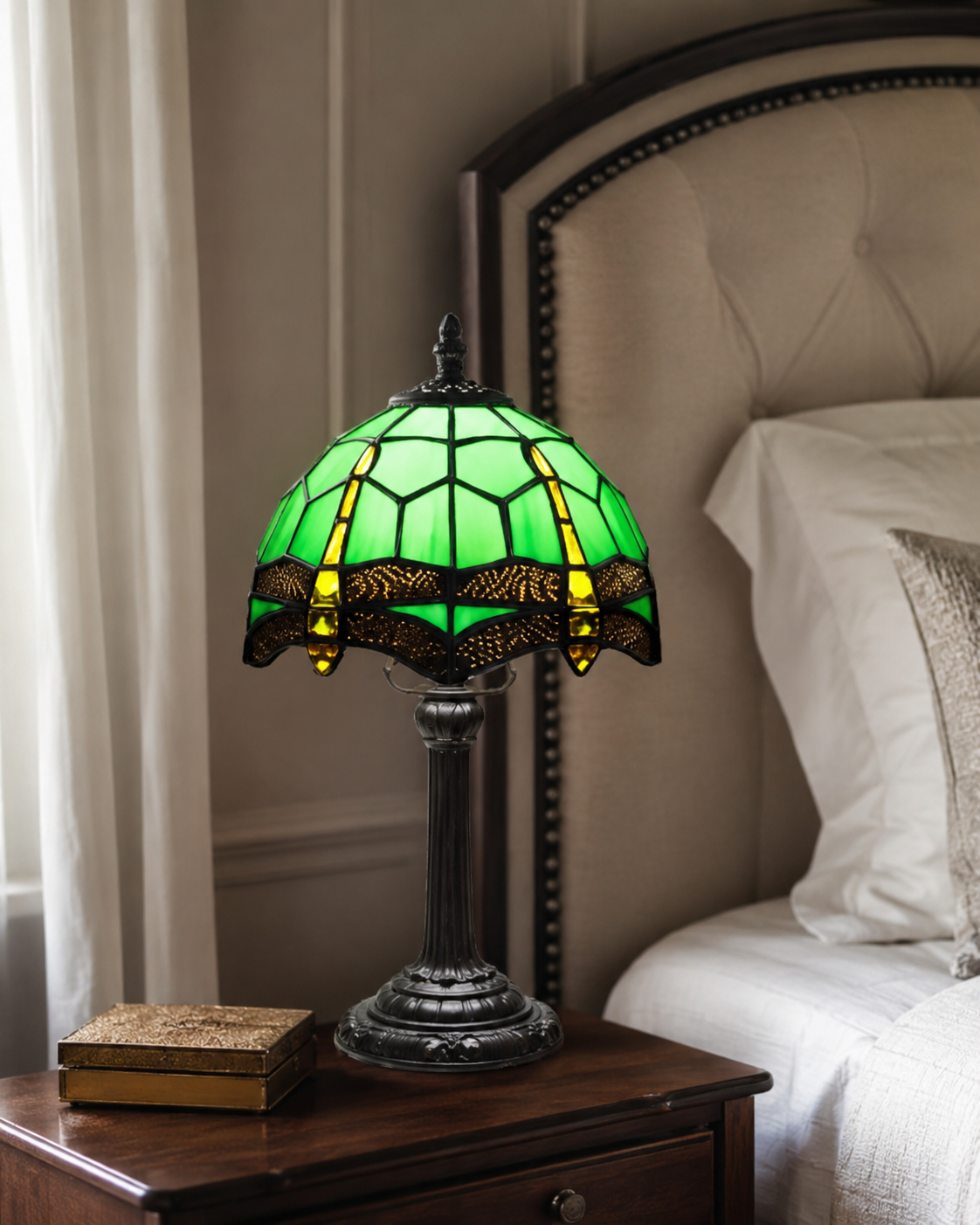 Lampe de chevet libellule