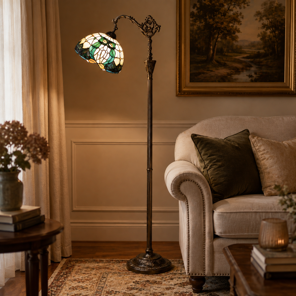 Lampe sur pied Hibou