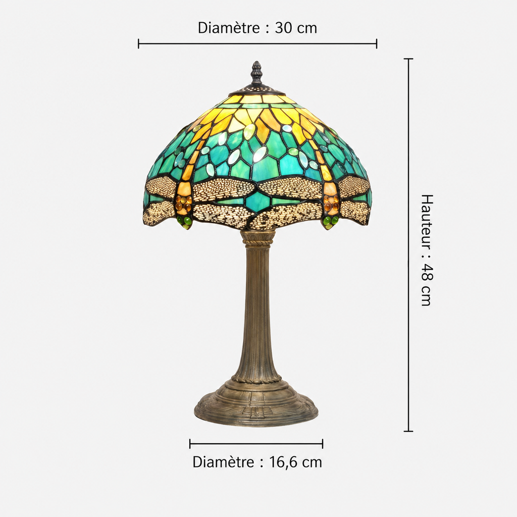 Lampe de chevet libellule star