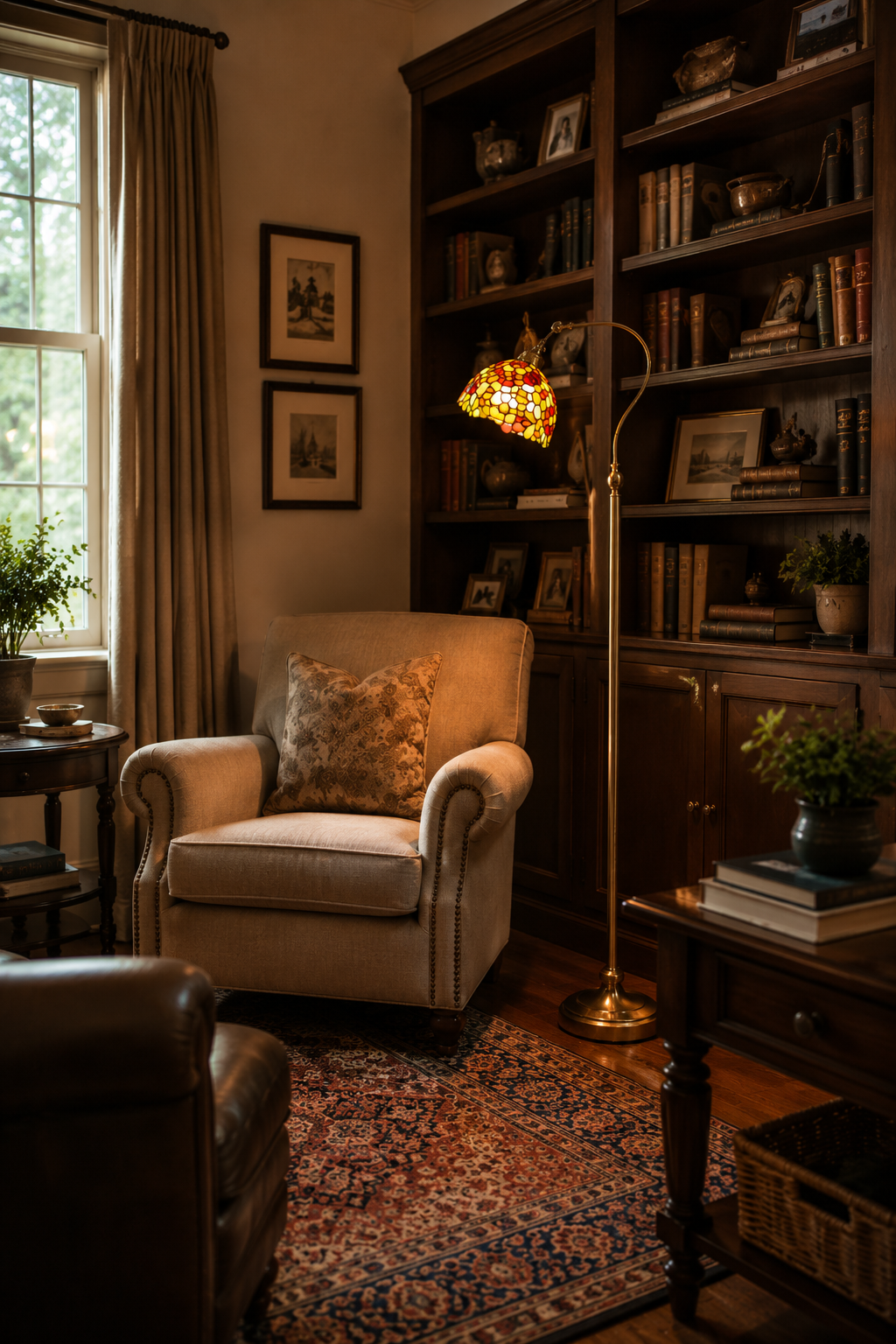 Lampe sur pied d'Automne