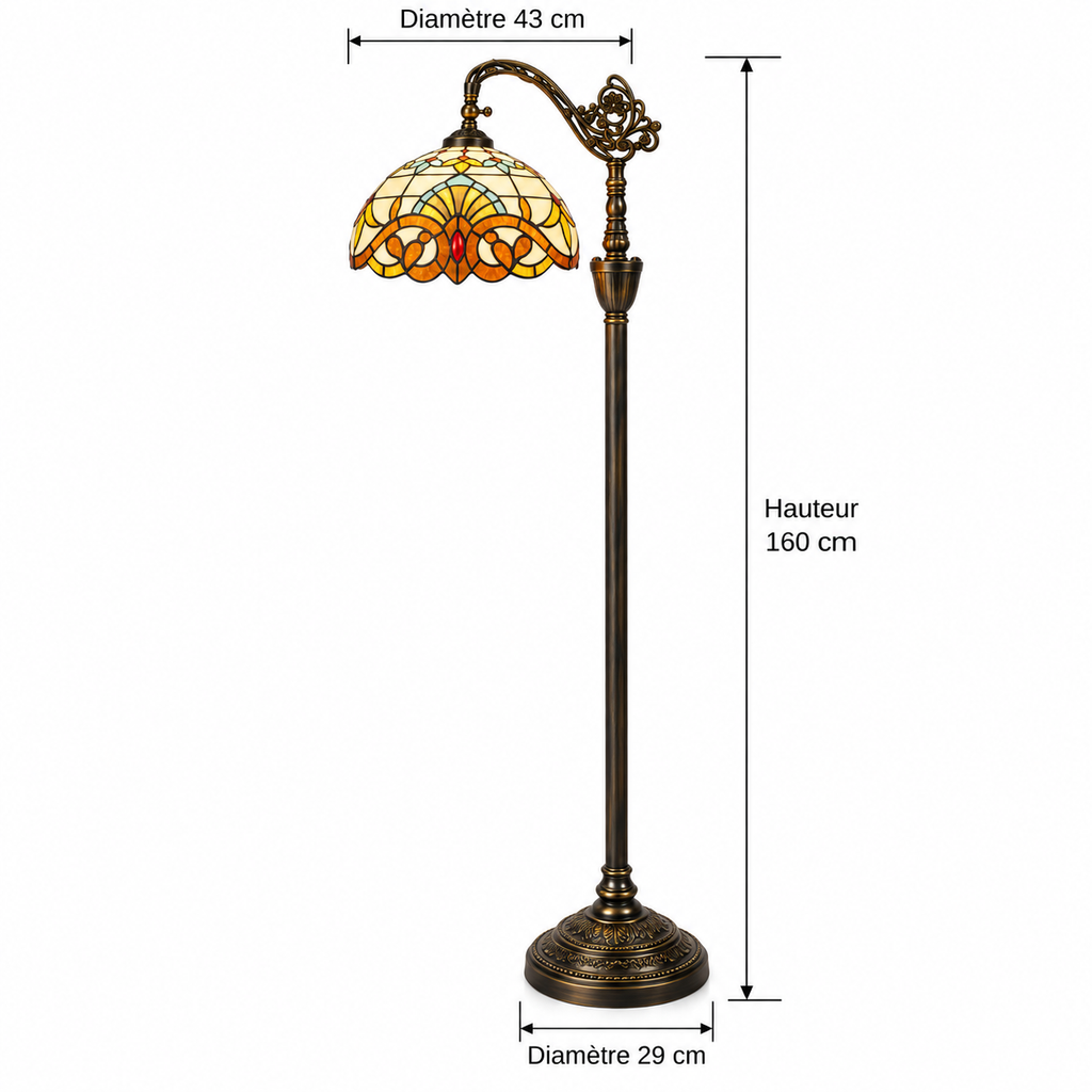 Lampe sur pied Médusa