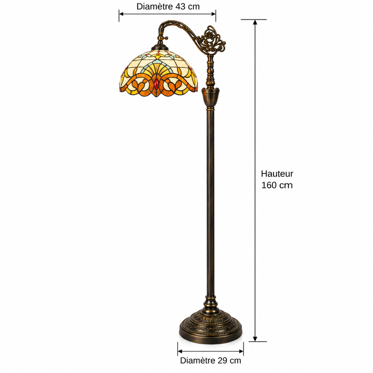 Lampe sur pied Médusa
