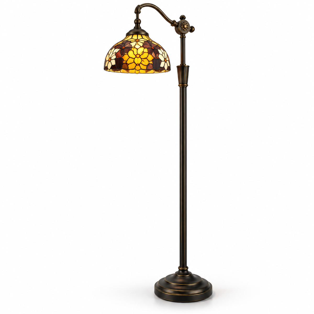 Lampe sur pied Floral